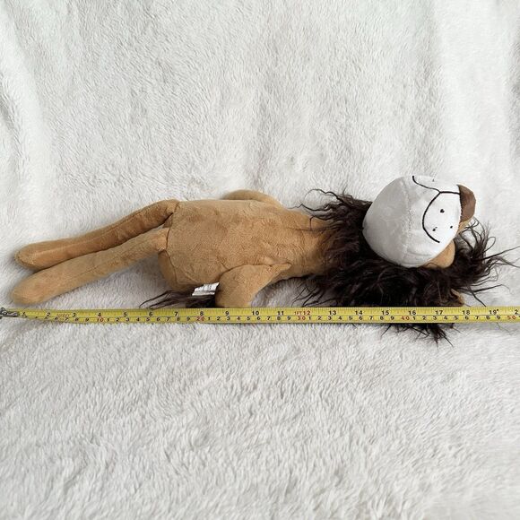 Hobby Lobby Lion Shelf Sitter 19” Brown Stuffed Animal Toy Nursery Decor - Picture 6 of 6